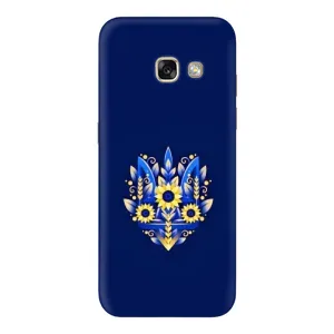 Чехол Укр Символика для Samsung Galaxy A5 2017 / A520 / A520F (Цветущий Герб)