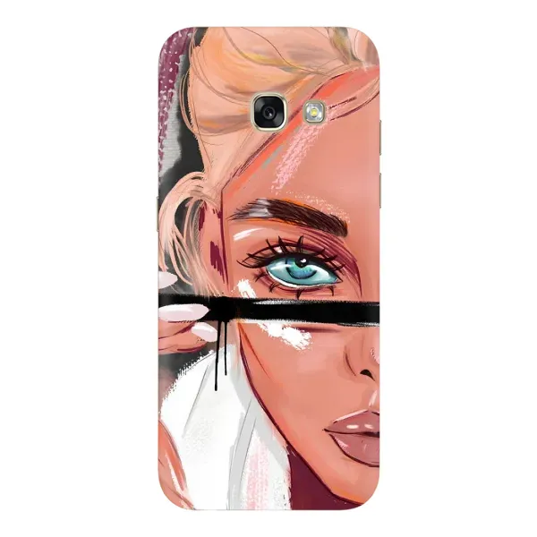 Чехол с рисунком «Девушка и ресницы» для Samsung Galaxy A5 2017 (A520, A520F) Чехол с рисунком «Девушка и ресницы» для Samsung Galaxy A5 2017 (A520, A520F)