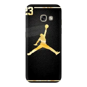 Силиконовый Чехол Nike Air Jordan на Гелекси А5 2017 (Джордан 23)