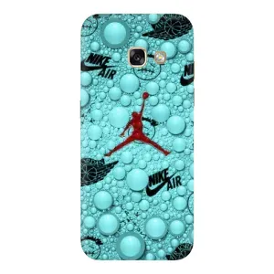Силиконовый Чехол Nike Air Jordan на Гелекси А5 2017 (Джордан Найк)