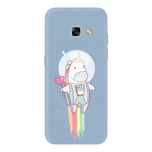 Чехол Unicorn на Samsung Galaxy A5 2017 / A520 / A520F (Единорог космонавт)