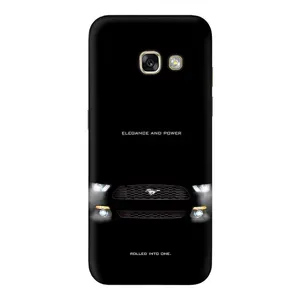 Чехлы с тематикой "Крутые машины" на Samsung Galaxy A5 2017 / A520 / A520F (Черный Land Rover)