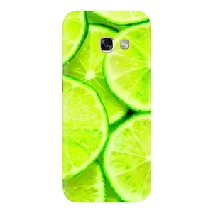 Чехол с изображением  вкусной еды для Samsung Galaxy A5 2017 / A520 / A520F (Лайм)