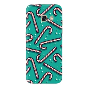 Силіконовий бампер на різдво для Samsung Galaxy A5 2017 / A520 / A520F (Льодяники)
