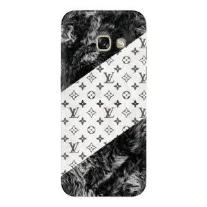 Чехол Стиль Louis Vuitton на Samsung Galaxy A5 2017 / A520 / A520F (LV на белом)