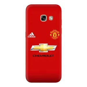 Силиконовые Чехлы принт Футбол на Samsung Galaxy A5 2017 / A520 / A520F (Man United)