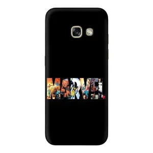 Силиконовый Чехол для Samsung Galaxy A5 2017 / A520 / A520F (MARVEL)