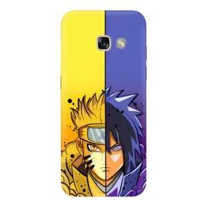 Купить Чохли на телефон з принтом Anime для Samsung Galaxy A5 2017 / A520 / A520F (Naruto Vs Sasuke)