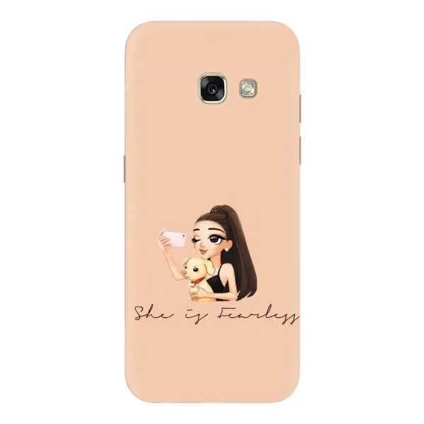 Чехол с рисунком «С собакой» для Samsung Galaxy A5 2017 (A520, A520F) Чехол с рисунком «С собакой» для Samsung Galaxy A5 2017 (A520, A520F)
