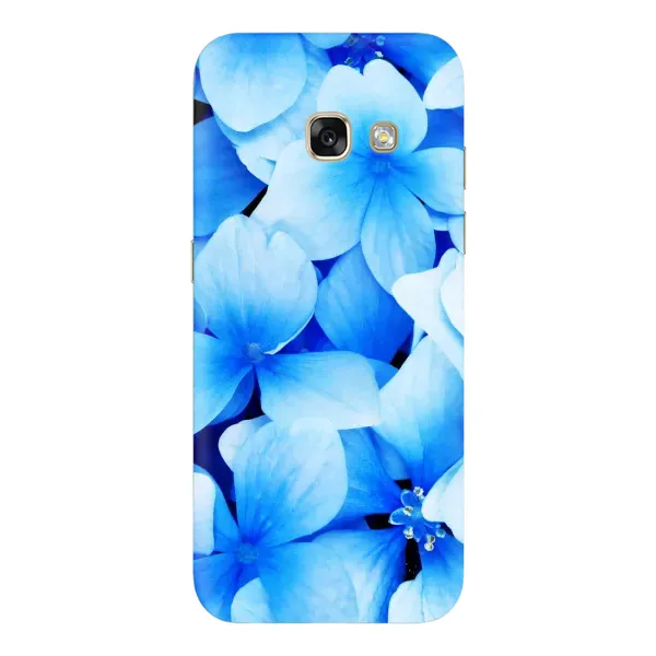 Чехол с рисунком «Синие цветы» для Samsung Galaxy A5 2017 (A520, A520F) Чехол с рисунком «Синие цветы» для Samsung Galaxy A5 2017 (A520, A520F)