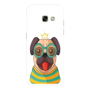 Бампер для Samsung Galaxy A5 2017 / A520 / A520F з картинкою "Песики" (Собака Король)