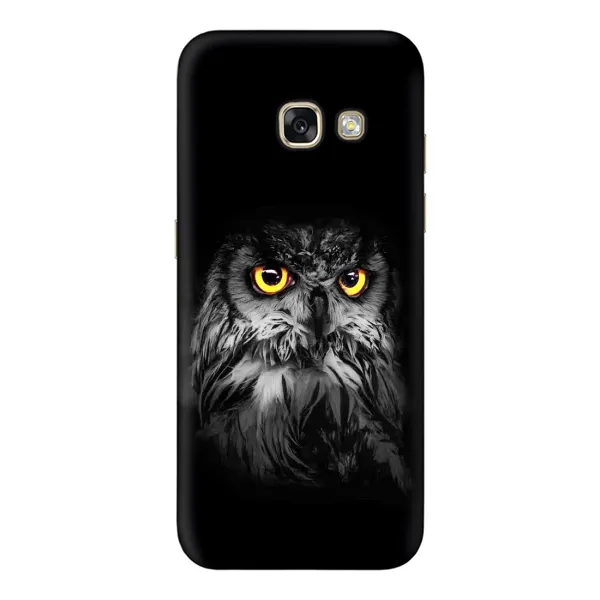 Чехол с рисунком «Сова на чёрном» для Samsung Galaxy A5 2017 (A520, A520F) Чехол с рисунком «Сова на чёрном» для Samsung Galaxy A5 2017 (A520, A520F)