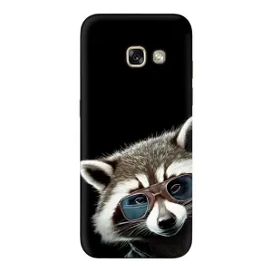 Силіконовий Чохол з Энотами на Samsung Galaxy A5 2017 / A520 / A520F (Стильний Єнот)