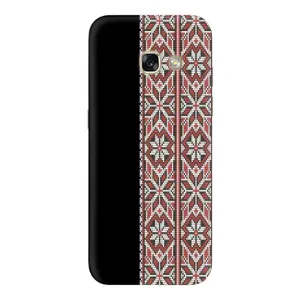 Силиконовый Чехол на Samsung Galaxy A5 2017 / A520 / A520F с картинкой Вышиванки (Стильная вишиванка)