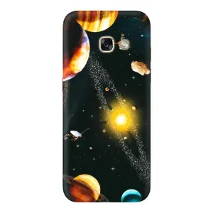Чехол (ТПУ) с планетами на Samsung Galaxy A5 2017 / A520 / A520F (Вид с космоса)
