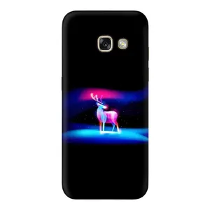 Силіконовий бампер з картинкою звірів для Samsung Galaxy A5 2017 / A520 / A520F (Яскравий олень)
