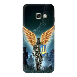 Патриотический Чехол для Samsung Galaxy A5 2017 / A520 / A520F (ЗСУ з крильями)