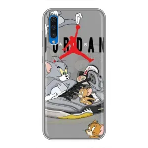 Силіконовый Чохол Nike Air Jordan на Самсунг Галаксі А50 (2019) (Air Jordan)