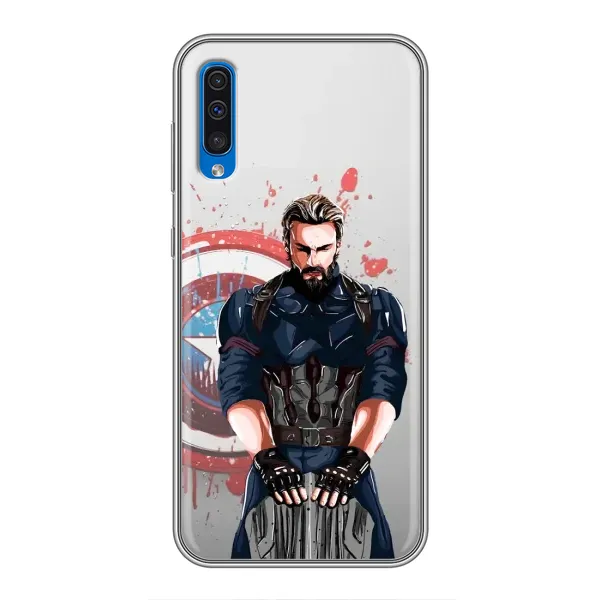 Чехол с рисунком «Арт капитан» для Samsung Galaxy A50 2019 (A505F)