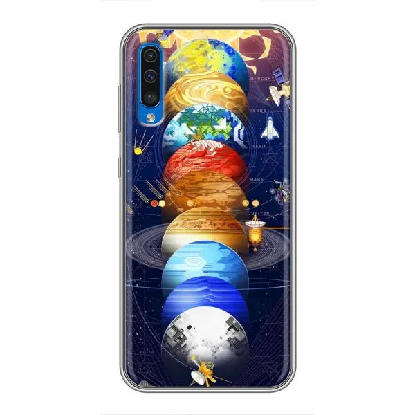 Чехол с рисунком «Арт планети» для Samsung Galaxy A50 2019 (A505F) Чехол с рисунком «Арт планети» для Samsung Galaxy A50 2019 (A505F)