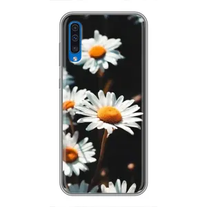 Чохол з ромашками на Samsung Galaxy A50 2019 (A505F) (Білі ромашки)