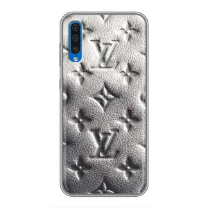 Текстурний Чохол Louis Vuitton для Самсунг Галаксі А50 (2019) (Бежевий ЛВ)