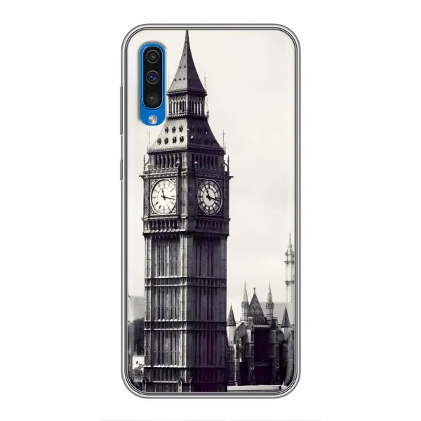 Чехол с рисунком «Биг-Бен» для Samsung Galaxy A50 2019 (A505F)