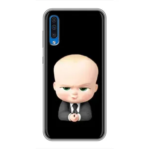 Мультяшный принт на Чехол для Самсунг Галакси А50 (2019) (Бос)