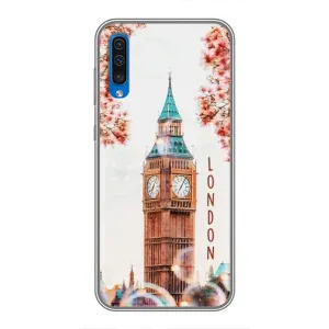 Чехол с рисунком «Часы Лондон» для Samsung Galaxy A50 2019 (A505F)