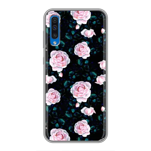 Чехол с рисунком «Чайные розы» для Samsung Galaxy A50 2019 (A505F) Чехол с рисунком «Чайные розы» для Samsung Galaxy A50 2019 (A505F)