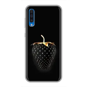 Чохол з зображенням смачної їжі для Samsung Galaxy A50 2019 (A505F) (Чорна полуниця)
