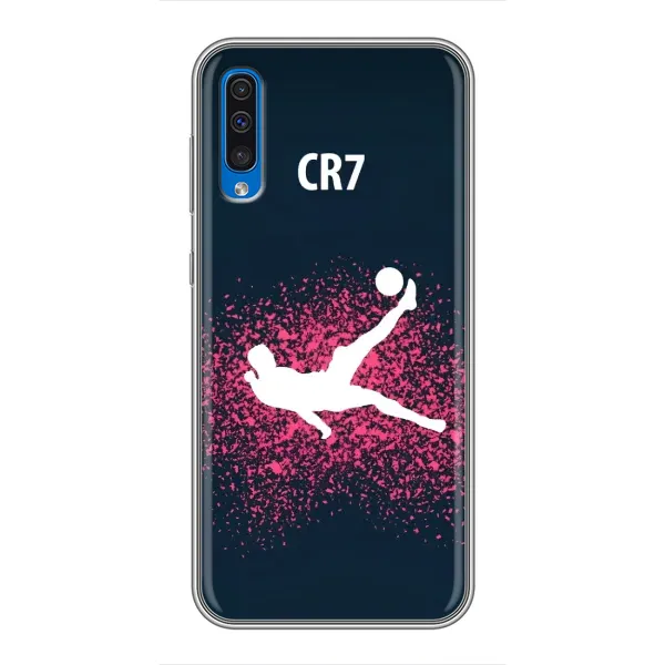 Чехол с рисунком «CR7 Удар» для Samsung Galaxy A50 2019 (A505F)