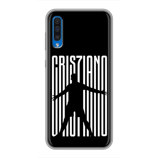 Чехол с рисунком «Cristiano» для Samsung Galaxy A50 2019 (A505F)