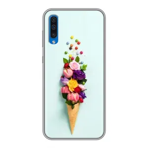 Чохли з тематикою "КВІТИ" на Samsung Galaxy A50 2019 (A505F) (Квітка-морозиво)
