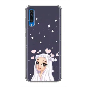 Чохол Стильні дівчата на Samsung Galaxy A50 2019 (A505F) (Дівчина та серця)