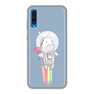 Чехол Unicorn на Samsung Galaxy A50 2019 (A505F) (Единорог космонавт)