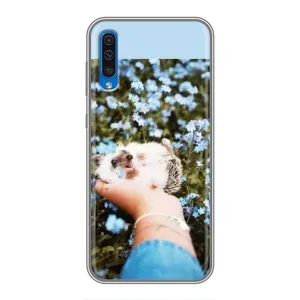 Чохли з зображенням різних тварин на Samsung Galaxy A50 2019 (A505F) (Їжачок в руці)