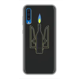 Чехол с картинкой (Патриотический ГЕРБ) на Samsung Galaxy A50 2019 (A505F) (Герб - Молотова)