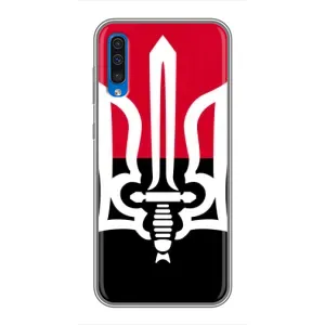 Чехлы УПА (Красно-Чёрный) на Samsung Galaxy A50 2019 (A505F) (Герб Украины)
