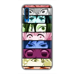 Силіконові чохлі з очіма Anime для Самсунг Галаксі А50 (2019) (Очі Хашира)