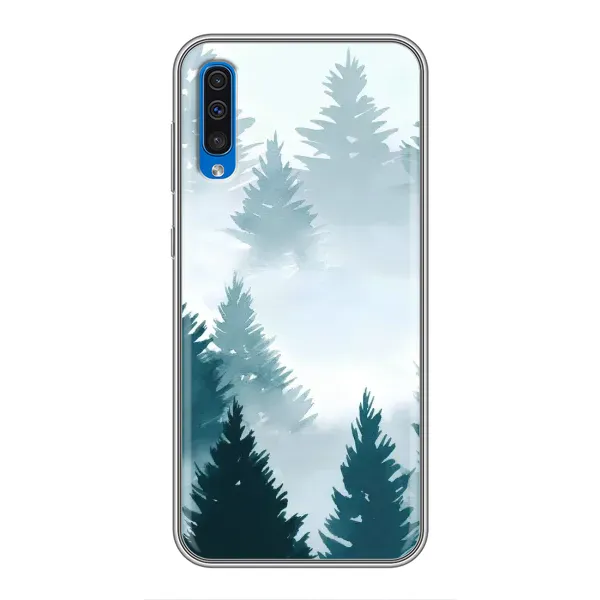 Чехол с рисунком «Горный лес» для Samsung Galaxy A50 2019 (A505F) Чехол с рисунком «Горный лес» для Samsung Galaxy A50 2019 (A505F)