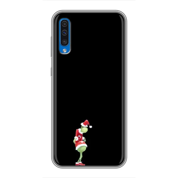 Чехол с рисунком «Гринч на чорном» для Samsung Galaxy A50 2019 (A505F) Чехол с рисунком «Гринч на чорном» для Samsung Galaxy A50 2019 (A505F)