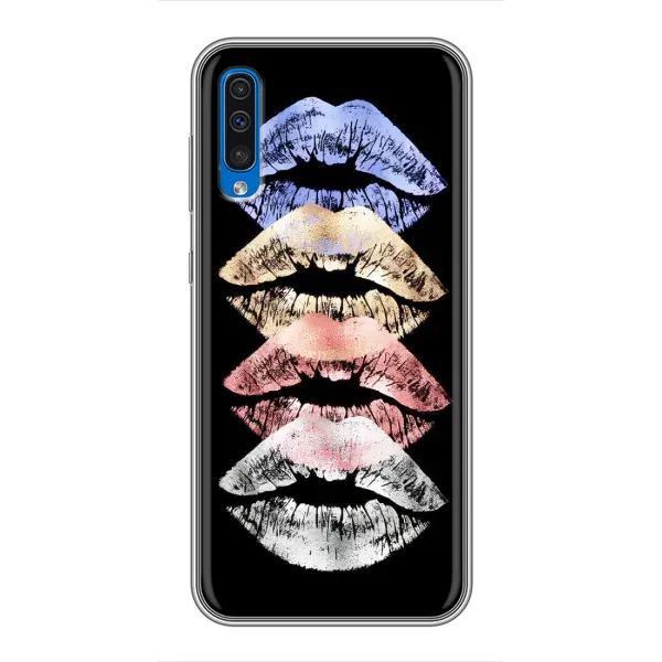 Чехол с рисунком «Губы» для Samsung Galaxy A50 2019 (A505F)