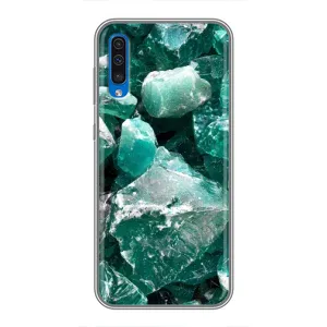 Чохол (Дорого-богато) на Samsung Galaxy A50 2019 (A505F) (Смарагд)
