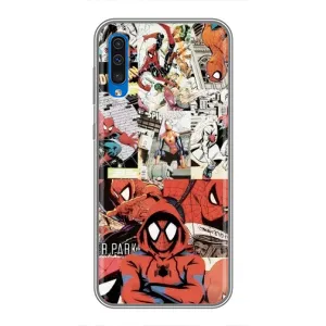 Чехол Супергерой Человека Паука на Samsung Galaxy A50 2019 (A505F) (Комикс Паука)