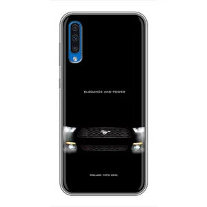 Чехлы с тематикой "Крутые машины" на Samsung Galaxy A50 2019 (A505F) (Черный Land Rover)