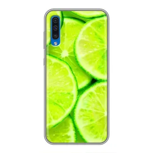 Чохол з зображенням смачної їжі для Samsung Galaxy A50 2019 (A505F) (Лайм)