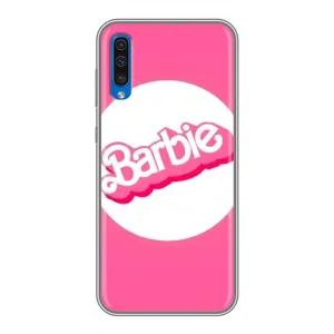 Силиконовый Чехол Барби Фильм на Samsung Galaxy A50 2019 (A505F) (Лого Барби)