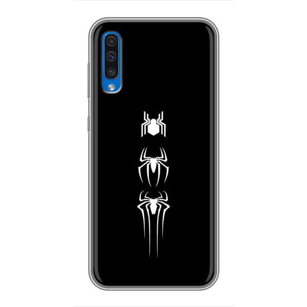 Чехол с рисунком «Лого паука» для Samsung Galaxy A50 2019 (A505F)