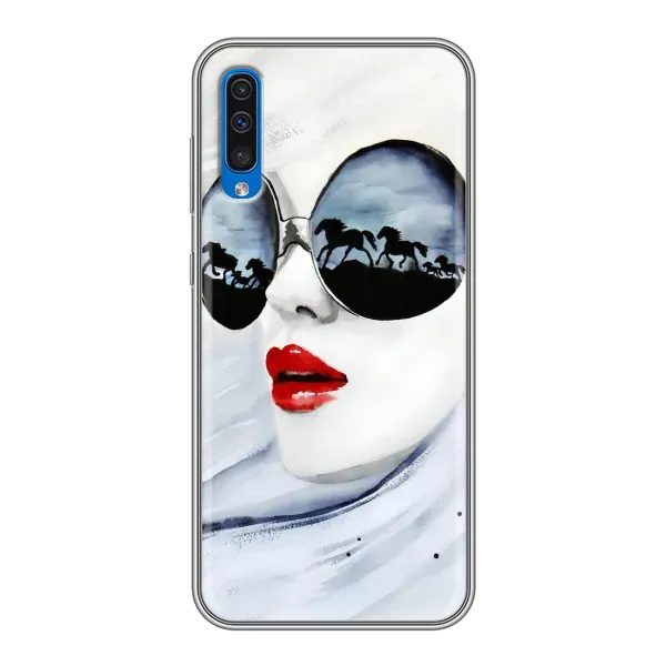 Чехол с рисунком «Любительница коней» для Samsung Galaxy A50 2019 (A505F) Чехол с рисунком «Любительница коней» для Samsung Galaxy A50 2019 (A505F)